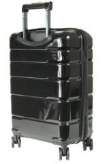 Nippon Ayna PC Orta  Boy Valiz 1807 Titanium - Siyah