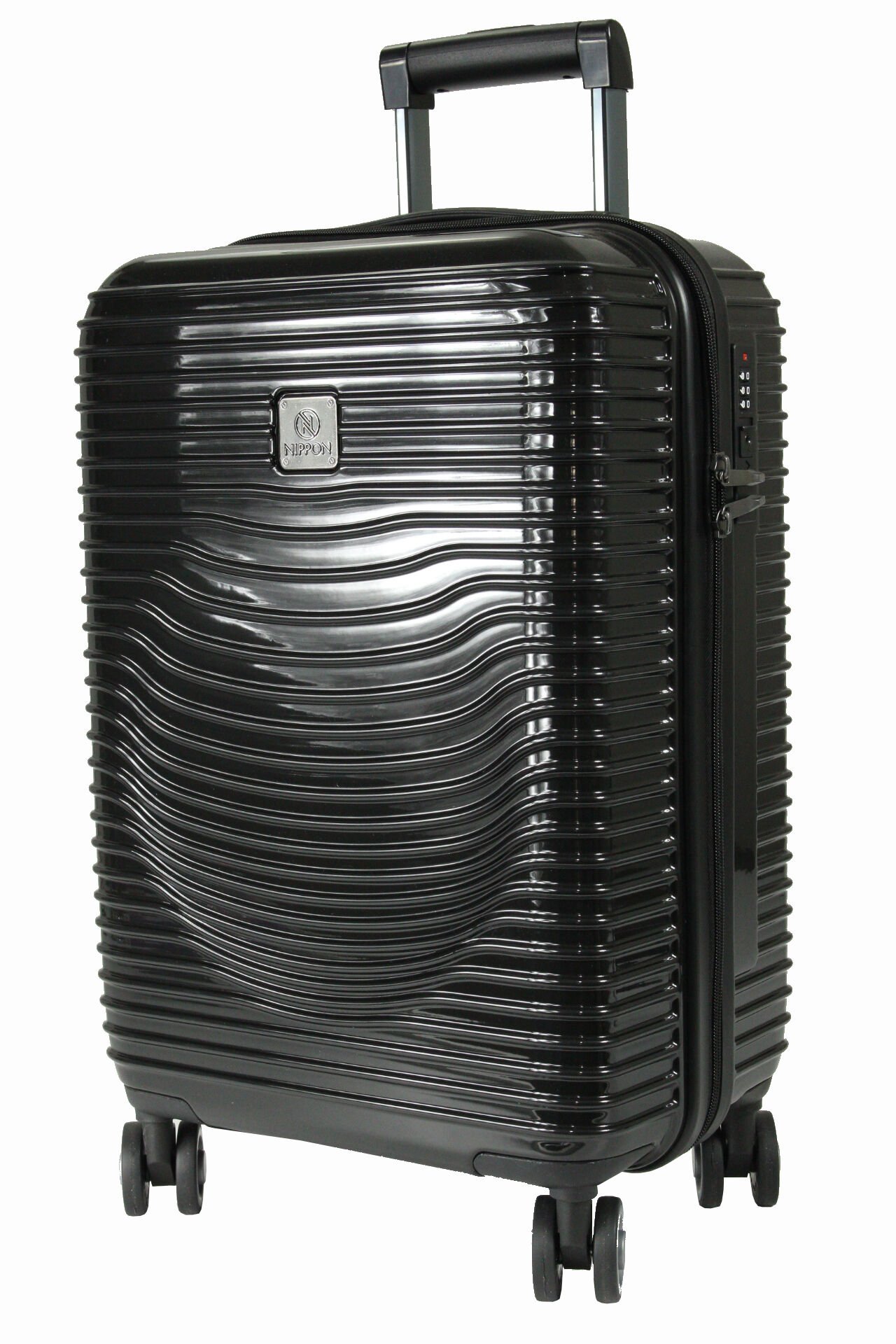 Nippon Ayna PC Orta  Boy Valiz 1818 Horizon - Siyah