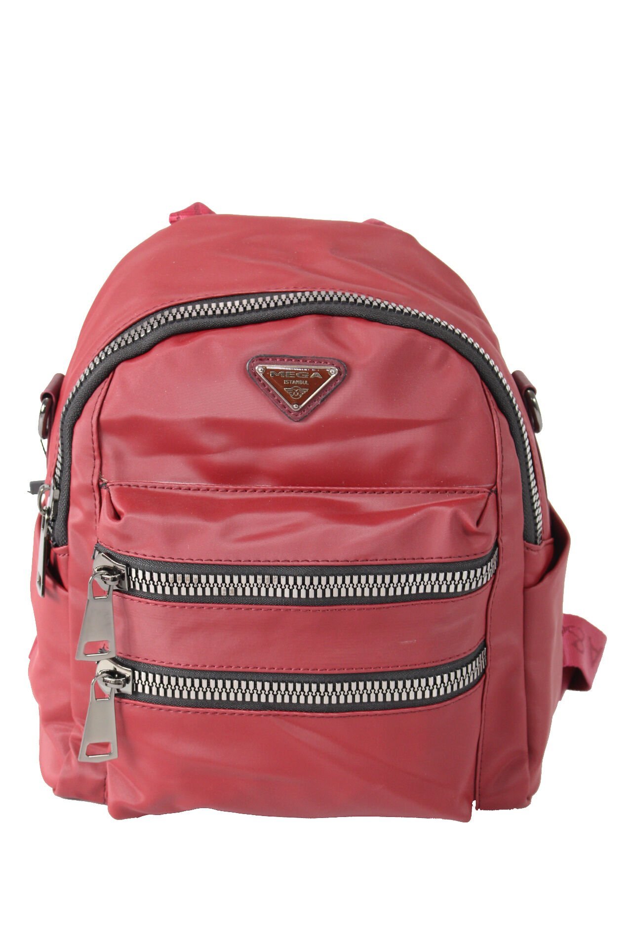 M 622 Mega Bag Kadın Sırt Çantası Ve Omuz Askılı Çanta Bordo