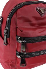 M 622 Mega Bag Kadın Sırt Çantası Ve Omuz Askılı Çanta Bordo