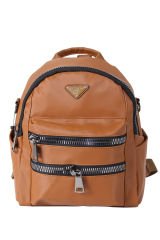 M 622 Mega Bag Kadın Sırt Çantası Ve Omuz Askılı Çanta Taba