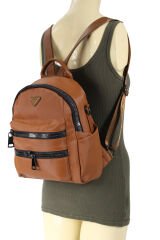 M 622 Mega Bag Kadın Sırt Çantası Ve Omuz Askılı Çanta Taba