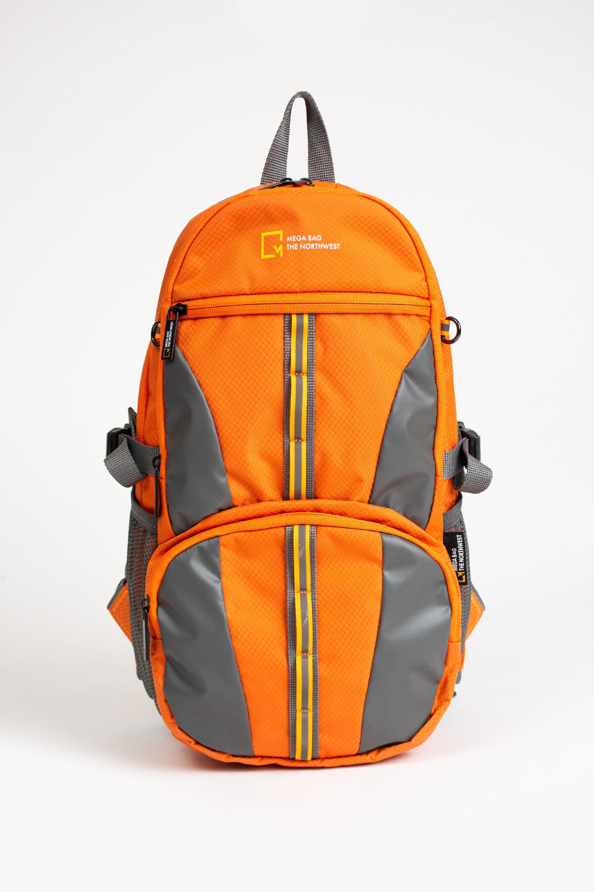 M 6005 - Sırt Çantası - Çok Fonksiyonlu (Kamp / Hiking) Turuncu-Gri