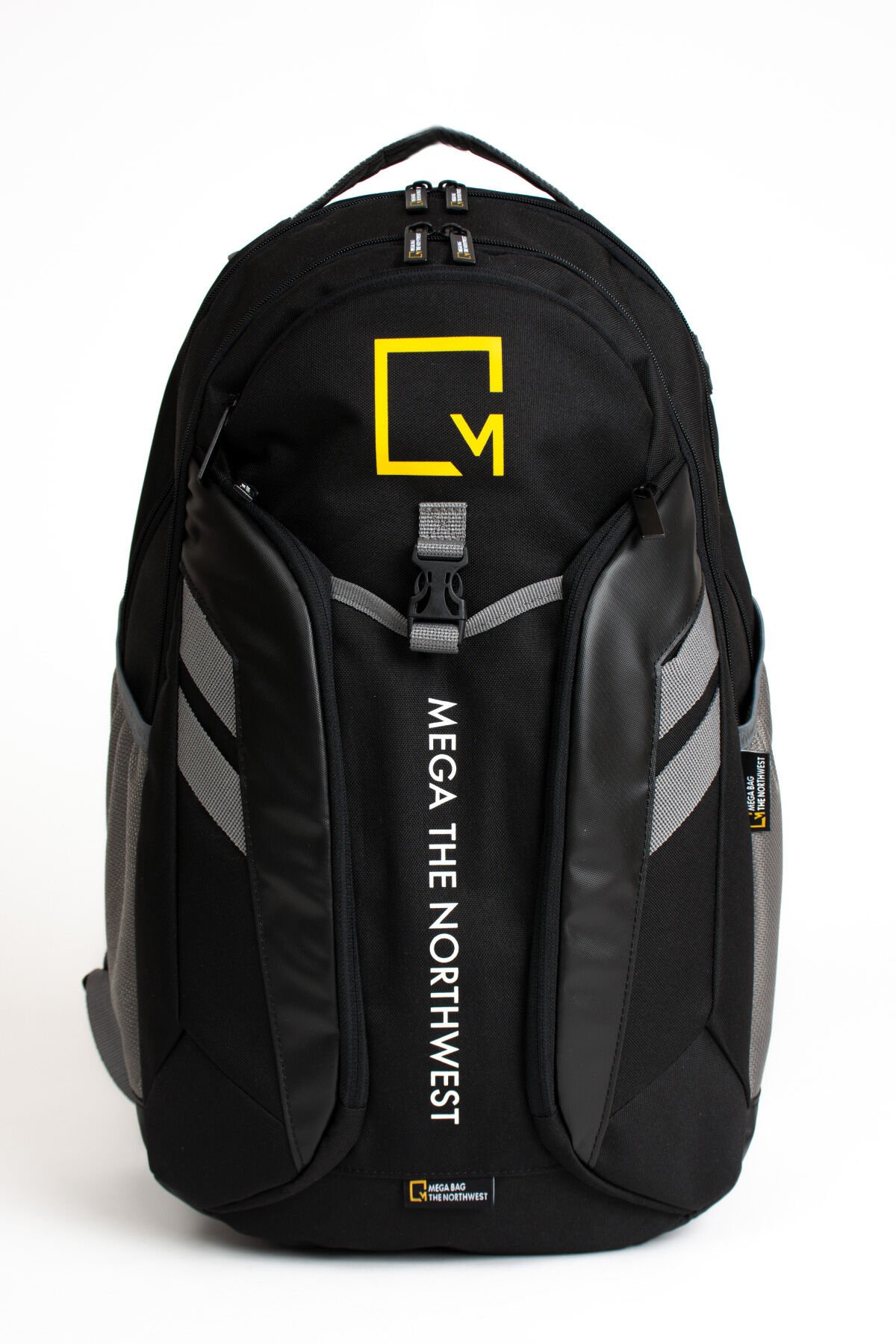 M 6003 - Büyük Sırt Çantası - Çok Fonksiyonlu (Kamp / Hiking) Siyah-Gri