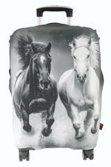 (My#132 Atlar) VALİZ İÇİN KILIF