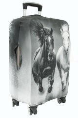 (My#132 Atlar) VALİZ İÇİN KILIF