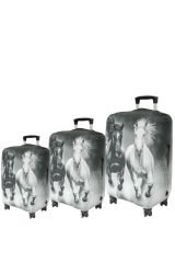 (My#132 Atlar) VALİZLER İÇİN KILIF SETİ (KABİN ORTA VE BÜYÜK)