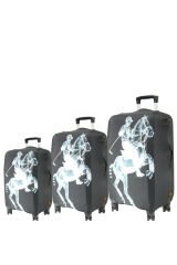 (My#134 Polo) VALİZLER İÇİN KILIF SETİ (KABİN ORTA VE BÜYÜK)