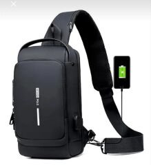 Newish Polo Uzi - Polyester Kumaş - Unisex Çapraz Çanta, Body Bag