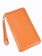 OLLBAG 1018 Cilt Büyük Boy Cüzdan / Clutch Çanta Turuncu