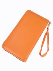 OLLBAG 1018 Cilt Büyük Boy Cüzdan / Clutch Çanta Turuncu