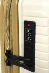 Ground 10728 PP Carmilla  Kabin Boy Valiz Kemik - Şampanya