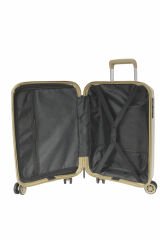 Ground 10728 PP Carmilla  Kabin Boy Valiz Kemik - Şampanya