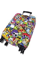 (My#108 Karakter-1) VALİZLER İÇİN KILIF SETİ (KABİN ORTA VE BÜYÜK)