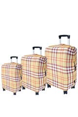 (My#142 Desen) VALİZLER İÇİN KILIF SETİ (KABİN ORTA VE BÜYÜK)