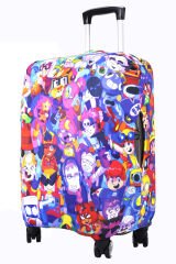 (My#110 Karakter-2) VALİZLER İÇİN KILIF SETİ (KABİN ORTA VE BÜYÜK)