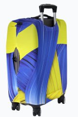 (My#91 Mavi Gökkuşağı) VALİZ İÇİN KILIF