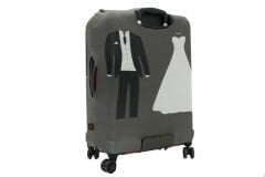 (My#08 Gelin & Damat) VALİZ İÇİN KILIF