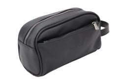 Adm Traş (Tıraş) Takımı Çantası, Suni Deri Seyahat Çantası Taba