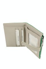 OLLBAG 2056 Suni Deri Kadın Cüzdan Benetton Yeşil