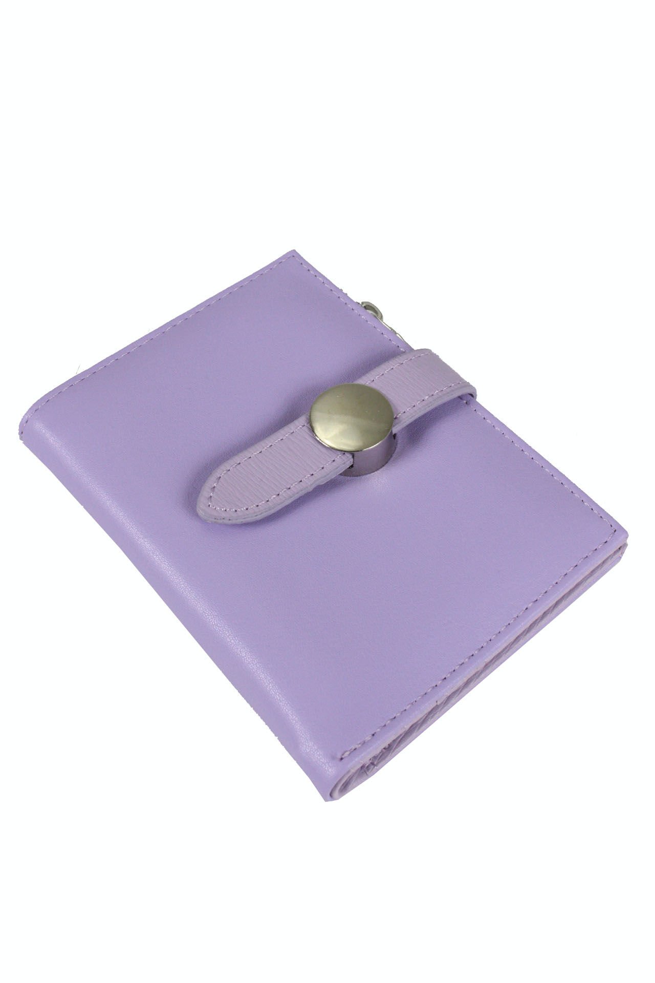 OLLBAG 2056 Suni Deri Kadın Cüzdan Lila