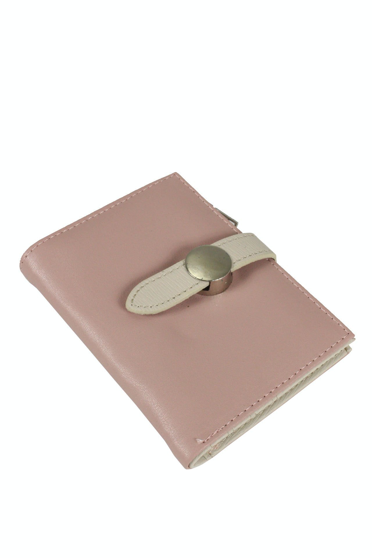 OLLBAG 2056 Suni Deri Kadın Cüzdan Pudra