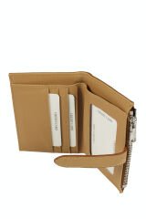 OLLBAG 2056 Suni Deri Kadın Cüzdan Taba