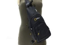 M 1007 Mega Bag Unisex Göğüs Çapraz Çanta, Body Bag Siyah