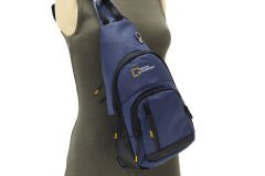 M 1007 Mega Bag Unisex Göğüs Çapraz Çanta, Body Bag Lacivert