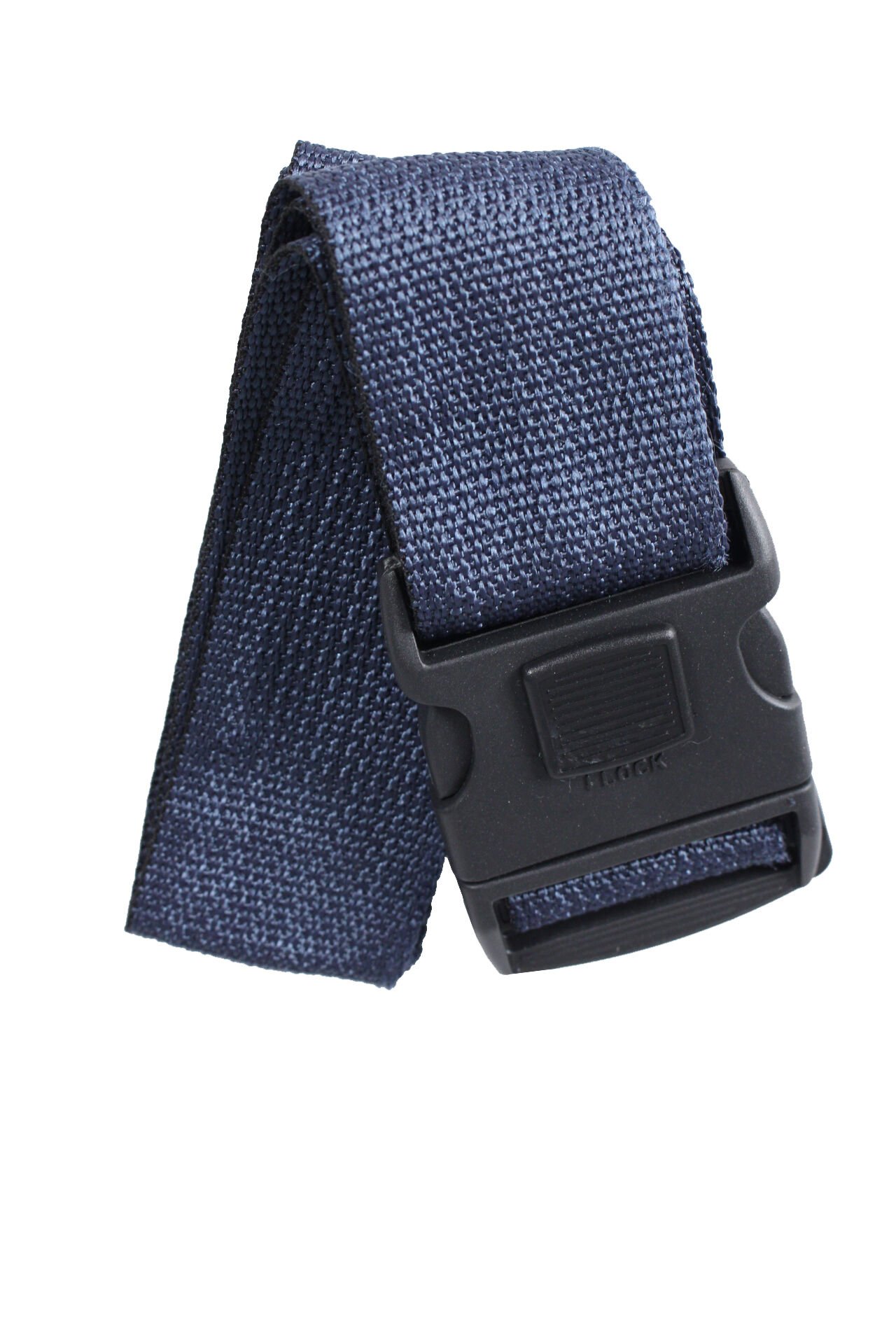 Metrpolitan Valiz Bavul Çanta Emniyet Kemeri, Kilitli Lacivert