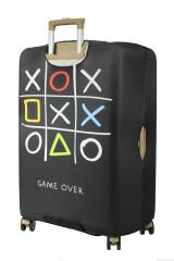 (My#154 GAME OVER) VALİZ İÇİN KILIF