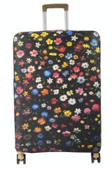 (My#151 KIR ÇİÇEKLERİ) VALİZ İÇİN KILIF