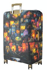 (My#150 EVLER) VALİZ İÇİN KILIF