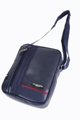 Plevr 8420 Us Polo Suni Deri Askılı Erkek Portföy Çanta Siyah